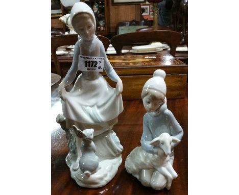 Two Lladro Figures.