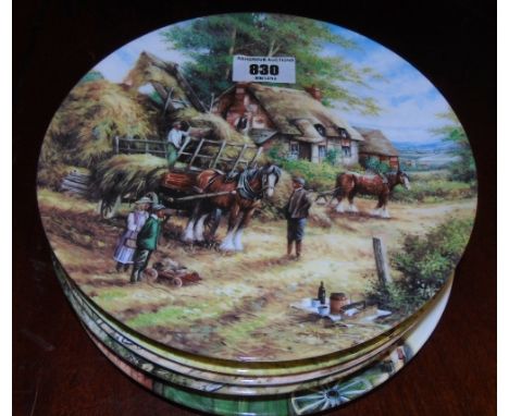 A Quantity of Royal Doulton Ceramic Collectors Plates from the 'Countryside Remembered Series'.