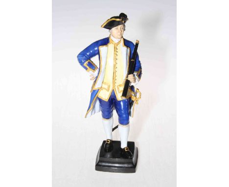 Royal Worcester Admiral figure, no. 2661, 28.5cm.