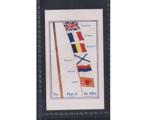 Trade card, Mearbeck, Army Pictures, Cartoons etc, type card, H12, 'The Flags of the Allies' (vg) (1) 