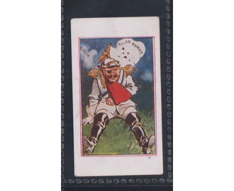 Cigarette card, Prudhoe, Army Pictures, Cartoons etc, type card, H12, 'Russia Allied Armies' (gd) (1)