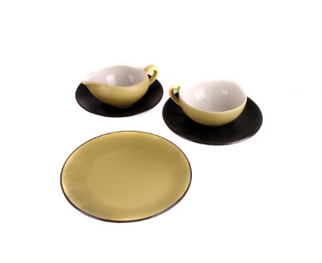 A Royal Albert china tea service,  together with a German porcelain tea  service 