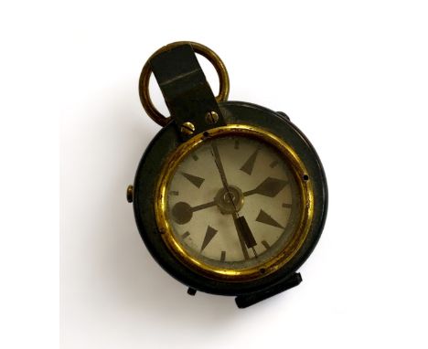 F. Darton &amp; Co, British Military Issue marching compass by F. Darton &amp; Co, London, marked to reverse F. Darton &amp; 