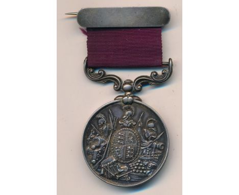 QV Army (small letter reverse) LSGC engraved to 72 Cr. Sgt G. Kendrick North’n R. extremely fine, with mounting brooch bar. 