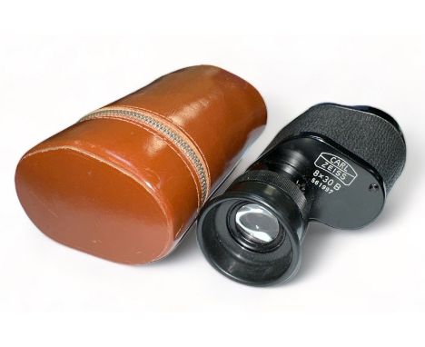 Zeiss Monocular 8x30B serial number 561997 in fitted leather case.