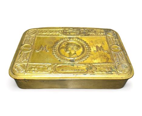 First World War (WWI) Princess Mary 1914 Christmas Gift Box / Tin. 
