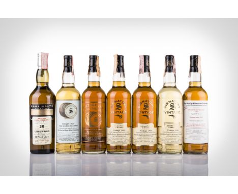 Selezione Single Malt Scotch Whisky Port Ellen 1975 Signatory W.p Confezione originale. Original box. (1 bt) Linkwood Limited