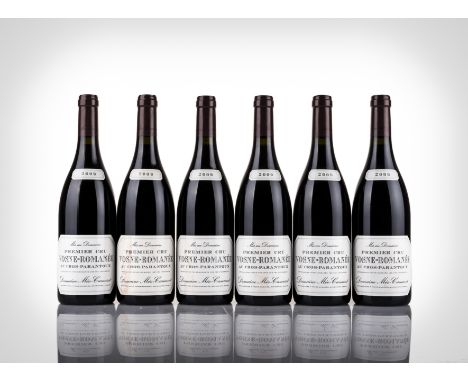 Vosne-Romanée Au Cros-Parantoux Premier Cru 2009, Domaine Meo-Camuzet Côte de Nuits WS 93/100 2 bts etichette macchiate. 2 bt