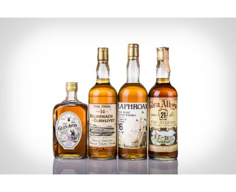 Selezione Single Malt Scotch Whisky Single Malt Scotch Whisky G&M Sestante 21 Years Old bottled 1963, Glen Albyn Confezione o