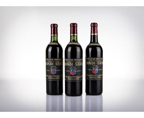 Brunello di Montalcino Riserva, Biondi Santi Tenuta Il Greppo Montalcino 1964 (1 bt) 1970 (2 bts) Collezionista privato. Priv