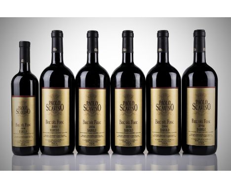 Barolo Bric del Fiasc 2004, Paolo Scavino Langhe WS 95/100, RP 96/100, SF 92/100 Cantina di un noto ristorante piemontese, te