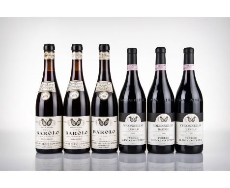 Barolo, Aldo Conterno Langhe Barolo Colonnello 1993 2 bts etichette lievemente sporche. 2 bts slightly soiled labels. (3 bts)