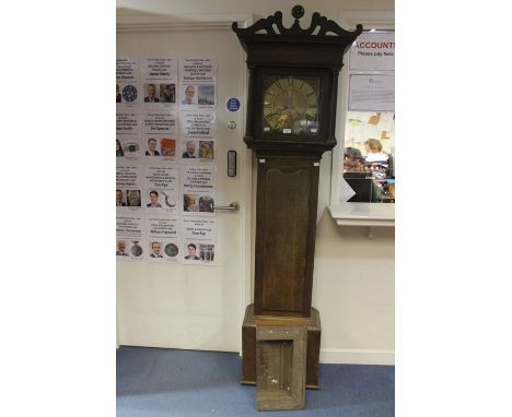 A Noon, Ashby De La Zouch, longcase clock with pendulum, 30 hour