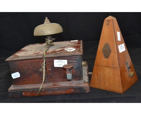 Metronome and Station wall bell.