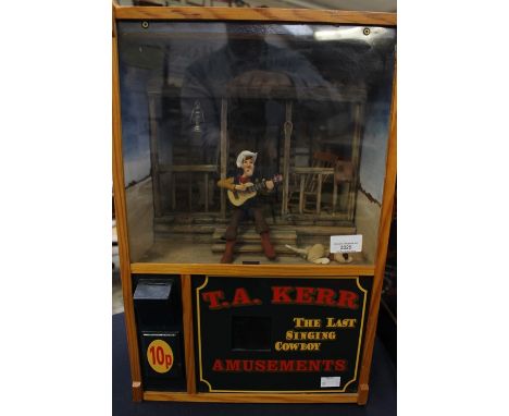 Automaton, The Last Singing Cowboy, TA Kerr Amusements, not tested for working order