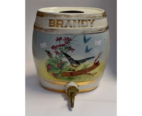 A ceramic brandy barrel circa 20th Century