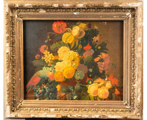 Tobias Stranover (1684-1731)- school, still life. Oil on canvas. Framed. 60 x 75 cm.