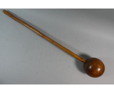 A Modern Globular Knobkerrie, 83cm Long 