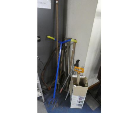 A Small Collection of Garden Tools 