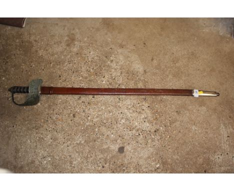An Infantry Officers sword in scabbard