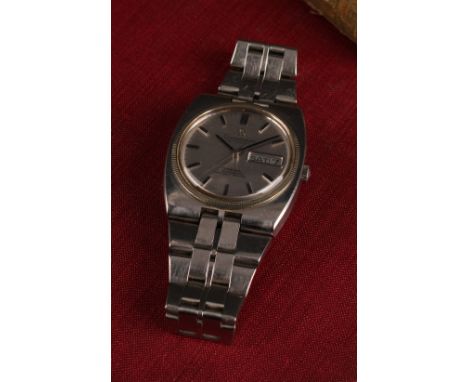 Omega - Automatic Constellation Chronometer stainless steel cased wristwatch, 35mm case, silver dial, raided block baton mark