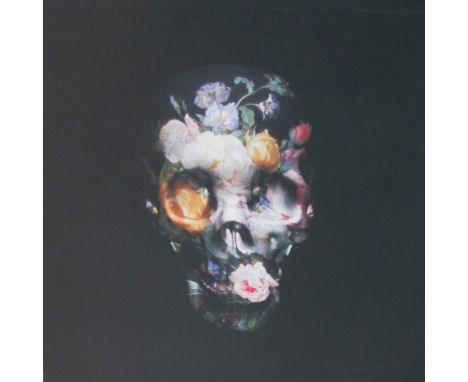 MAGNUS GJOEN, 'Roses are dead', lithograph, signed and dated, 69cm x 69cm.