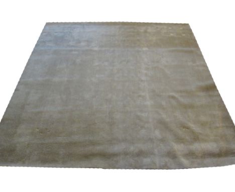 STEPEVI CARPET, 280cm x 275cm, all over cerise field, 100% silk. 