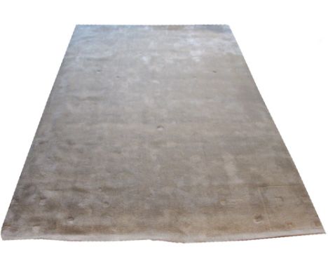 STEPEVI CARPET, 330cm x 235cm, all over cerise field, 100% silk. 