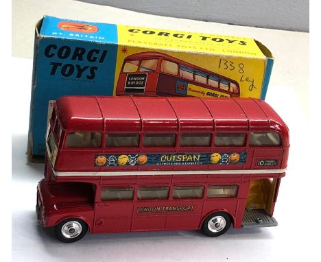 Vintage boxed Corgi 468 London transport routemaster bus 