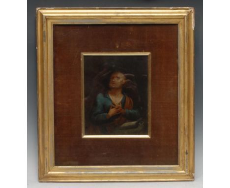 Italian Old Master School (18th century)Saint Peter, three-quarter length, the Epistles and Keys of Heaven before himoil, 21.