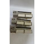3 OMRON PLC MODULES