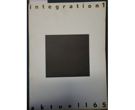 Revue Integration. Review for a new conception in culture and art. Editor: Herman de Vries. Nr. 1, 7/8, 9, 10, 13/14 in 5 Hef