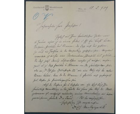 Mandyczewski, Eusebius, österreichischer Musikwissenschaftler und Komponist rumänischer Herkunft, eng befreundet mit Johannes
