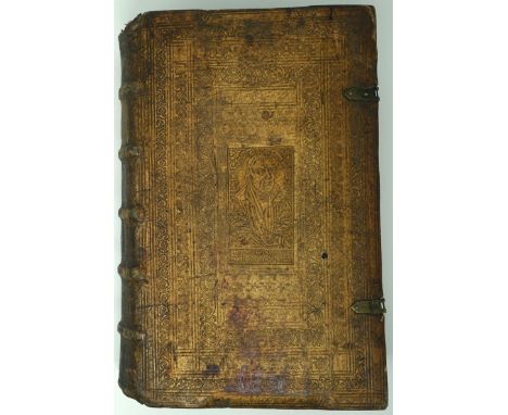 Luther, Martin. Colloquia, oder, christliche, nützliche Tischreden. Titel in Schwarz und Rot. 18 nn., 574 num., 1 nn. Bl. Tit