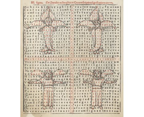 (Hrabanus Maurus. De laudibus sancte crucis opus erudicione versu prosaque mirificum). 2 Teile. 5 (statt 8) nn., 57 (statt 59