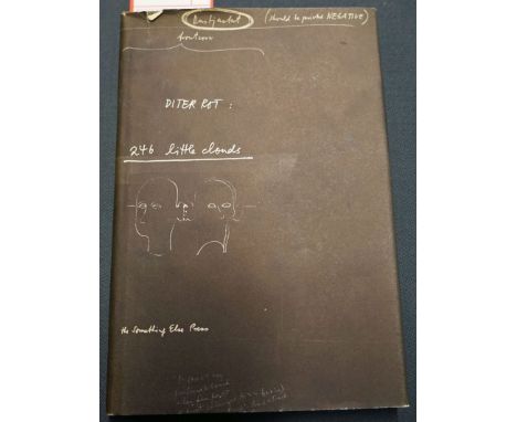 Roth, Dieter. 246 little clouds. With an Introduction by E. Williams. 176 nn. S. Mit zahlr. Abb. OLeinen mit illustr. OUmschl