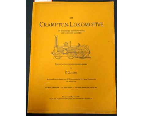 Lokomotiven. - Konvolut von 9 Werken. Mit zahlreichen Abbildungen, technischen Zeichnungen etc. Verschiedene Formate, teils i