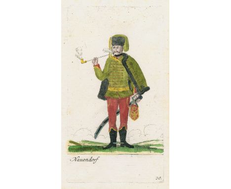 Vorstellung der sämmtlichen kaiserlich-königlichen Armeen, nach dem Range, und den Uniforms der Regimenter und Corps. Nebst d