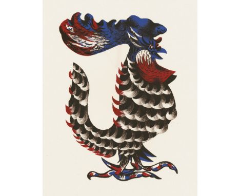 Lurçat, Jean. Géographie animale. Dix-huit lithographies originales avec textes inédits. Mit 18 Orig.-Farblithographien von J