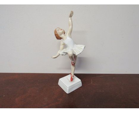 A Royal Worcester figure "Red Shoes" 3258 modelled by F.G.Doughty