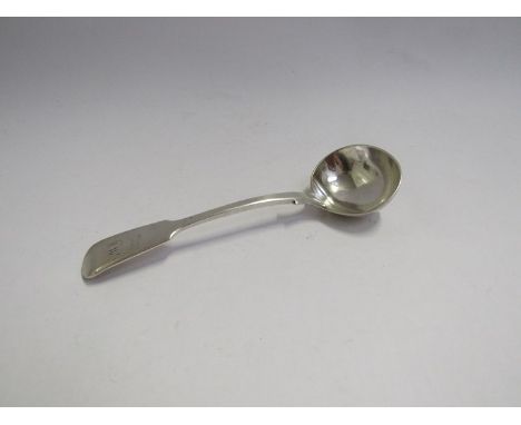 A Charles Boyton (II) silver ladle, London 1881, with monogrammed handle 103g 