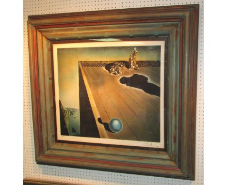 SALVADOR DALI (Spanish, 1904-1989) lithograph, 54cm x 61cm, signed, in hand crafted frame. (Please Note Clause 6 of Buyer's C