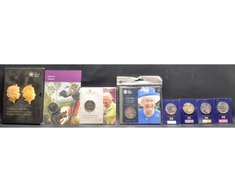 The Royal Mint - a collection of assorted Royal Mint / Presentation proof coins, to include; a Royal Mint ' Fourth &amp; Fift