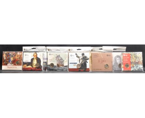 The Royal Mint - a collection of x10 Royal Mint issue presentation £2 uncirculated presentation coins. All mint, unused and a