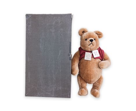 A LIMITED EDITION LIFESIZE WINNIE THE POOH BY R. JOHN WRIGHT Limited edition 655/2500, in its original box; the box and lid d