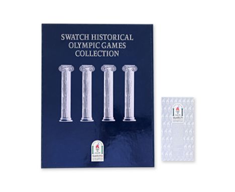 A SWATCH OLYMPIC GAMES COLLECTION 3RD EDITION OF WATCHES
Swiss, 1996, set of nine watches, limited edition 5305/9999, in orig