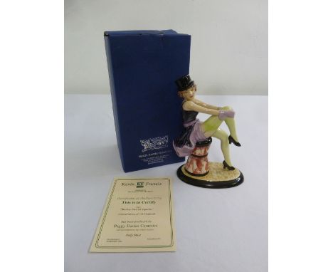 Kevin Francis Peggy Davis ceramic figurine Marlene Dietrich 407/750, marks to the base, to include COA and original packaging