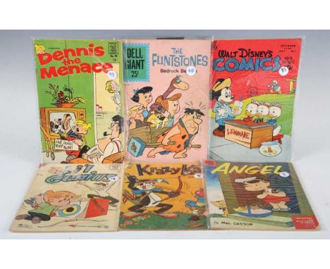 COMICS. – Dell (publisher). The Flintstones, Bedrock Bedlam. New York: Dell Publishing Co. Inc., 1961. No. 48. 4to (258 x 146