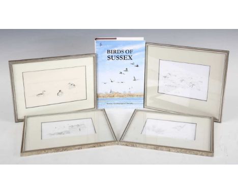 ORIGINAL ART-WORK. – Paul JAMES (editor). Birds of Sussex. Sussex: Ornithological Society, 1996. First edition, 8vo (228 x 14