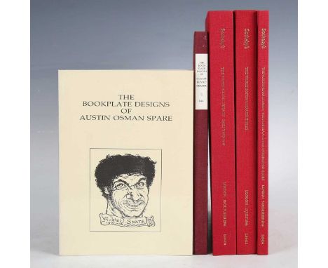 BOOK REFERENCE. – Robert ANSELL. The Bookplate Designs of Austin Osman Spare. [Billingshurst:] Book Plate Society and Keridwe